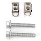 Exhaust Manifold Bolts U Nuts Kit 03442 for Dodge Ram 1500 (2002–2008) 2PCS 6036684AA