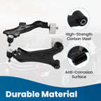 12Pcs Front Lower Control Arms for Chevrolet Equinox, GMC Terrain (2010–2017)