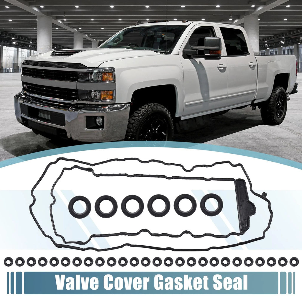 Set of 2 Engine Valve Cover Gaskets for Chevrolet Cadillac CTS (2003–2019)