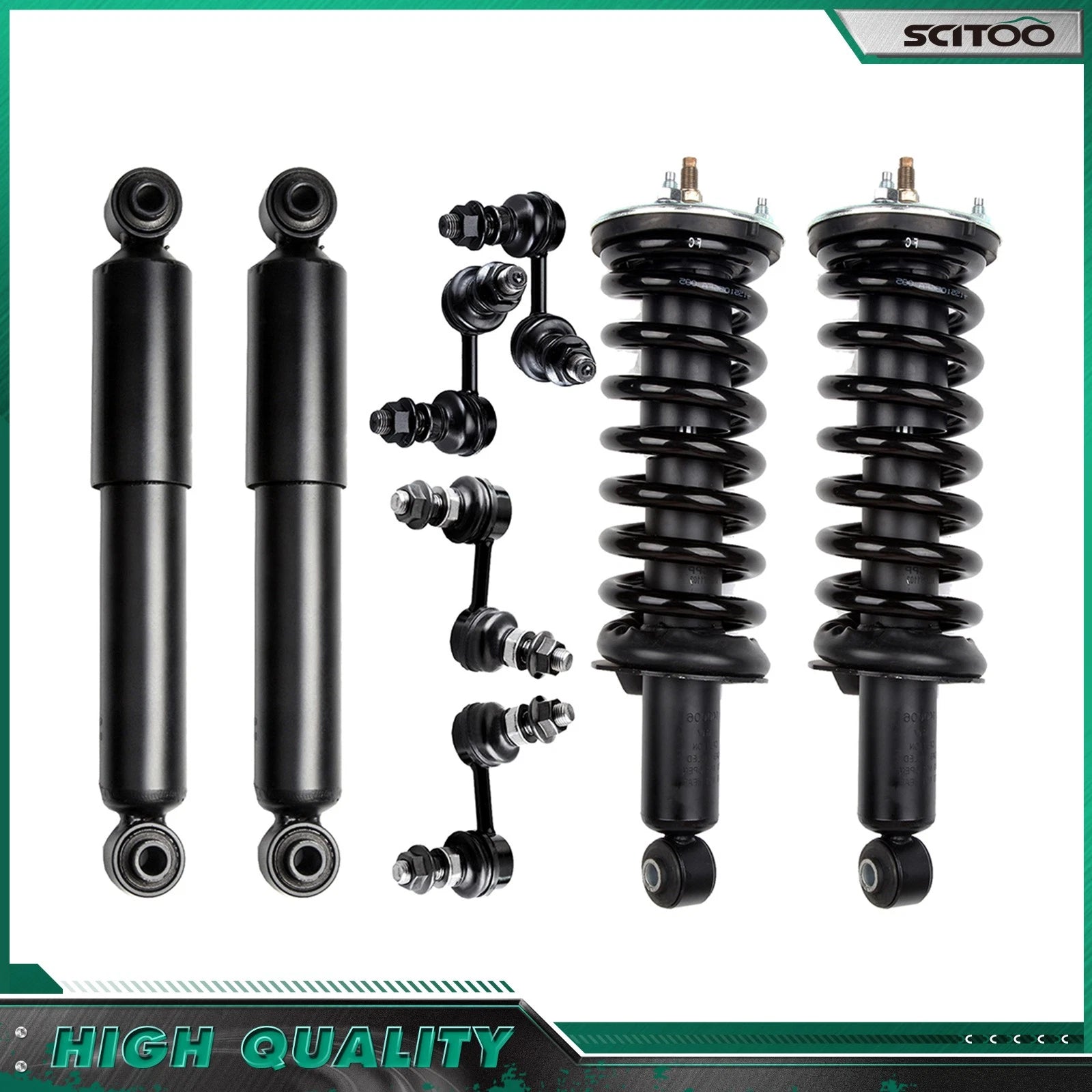 Complete Struts Shocks Sway Bar Link for Nissan Pathfinder (2005–2012)