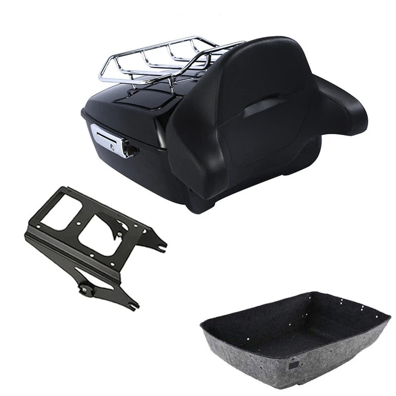 Trunk Backrest Rack Mount for Harley Touring Electra Glide (2009–2013)
