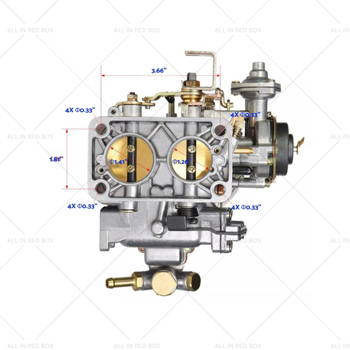 2 Barrel Carburetor for Toyota Nissan (332/36 DGV DGEV DGAV 22680)