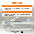 Window Sweep Felt Trim Seal Weatherstrip for Ford F250/F350/Bronco (1987–1997)