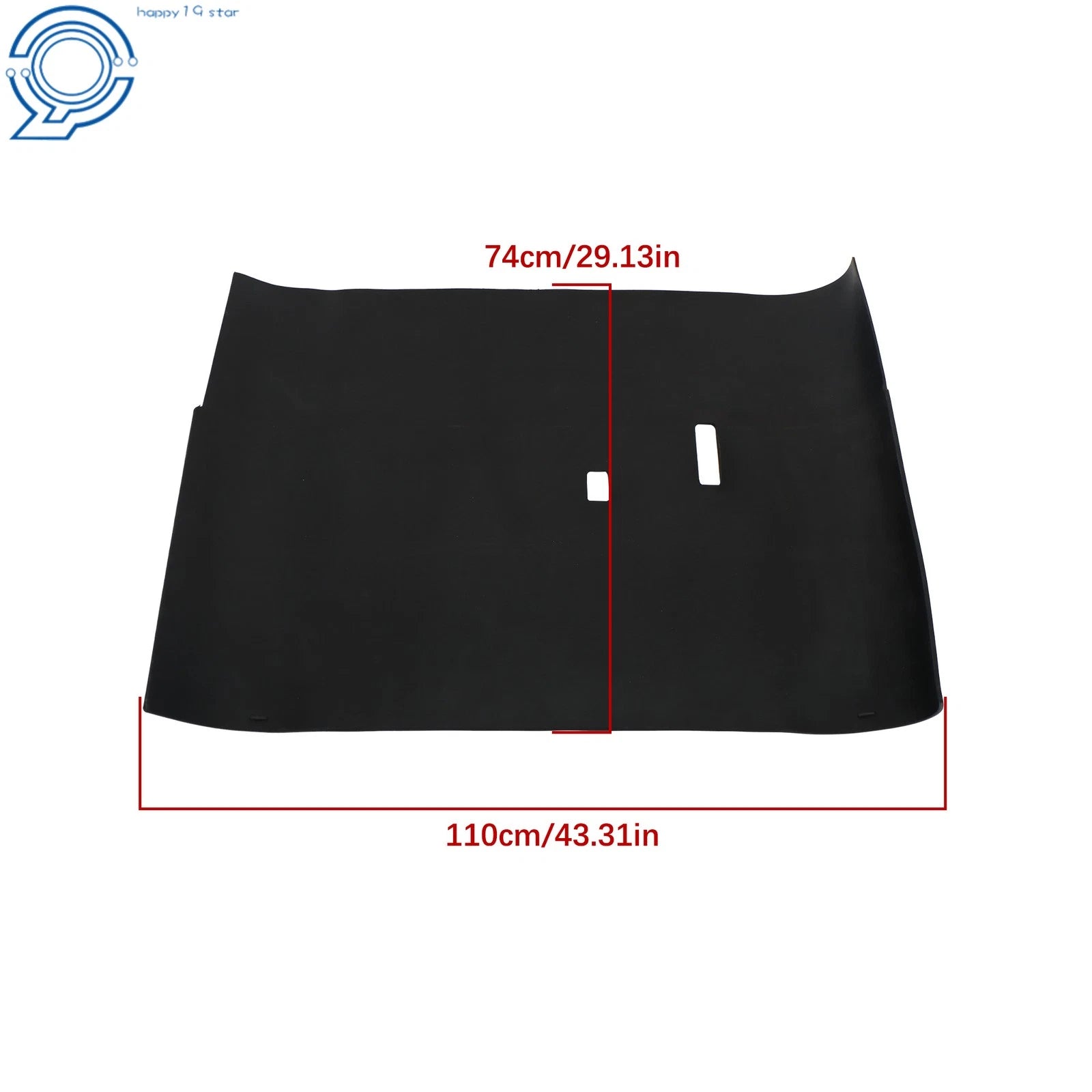 Floor Mat for Club Car DS (1982–Present) Black Rubber