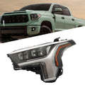Headlight for Toyota Tundra (2022â2023) Left LED Clear