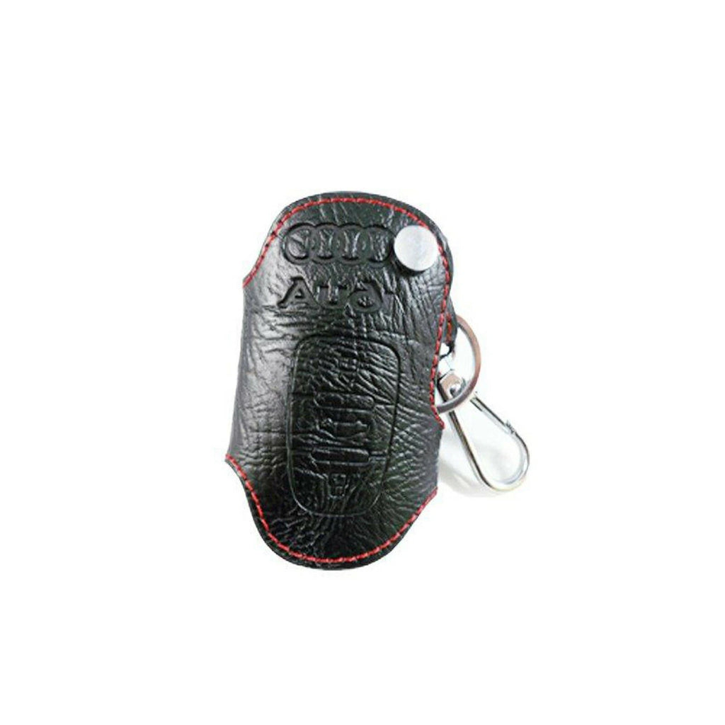 Leather Keyless Smart Key Fob Cover Case for Audi A3 A4 A5 A6 A8 TT (2009-2025)