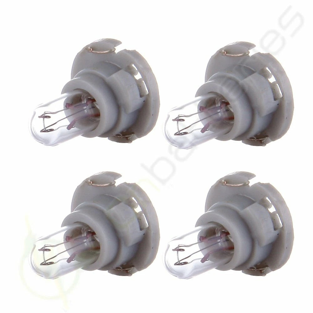 6x Warm White Neo Wedge T4.7 Bulbs for A/C Heater Climate Control (N/A)