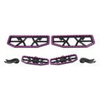Front Floorboard & Rear Foot Pegs with Mounts for Harley Touring (1993-2023)
