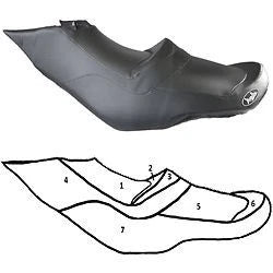 Seat Cover for Sea-Doo RXT iS, GTX iS, GTX Ltd iS, RXT-X 260 (2009–2015)
