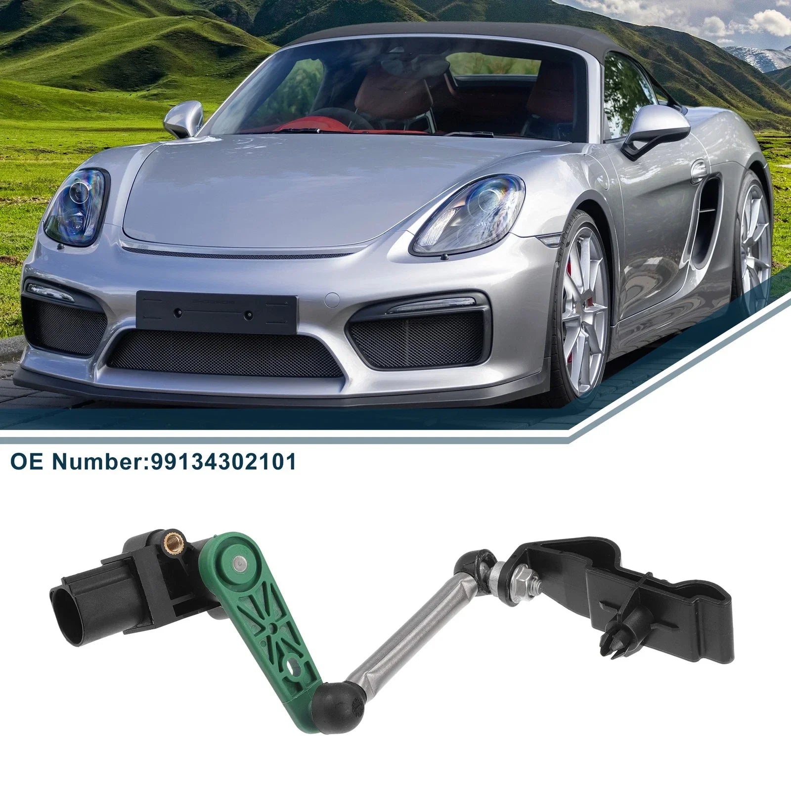 Air Suspension Ride Height Level Sensor for Porsche 991 (2013-2019)
