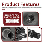 Rear Differential Gear Ring & Pinion for Honda Foreman Rubicon (2015–2019)