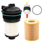 FD4627 Diesel Fuel Oil Filter Kit for Ford F150 3.0L (2018–2021) FL2081