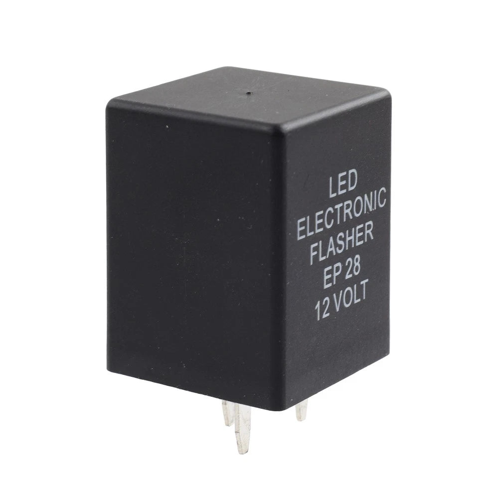 3-Pin EP28 Flasher Relay for Chevrolet (LED Turn Signal Bulbs)