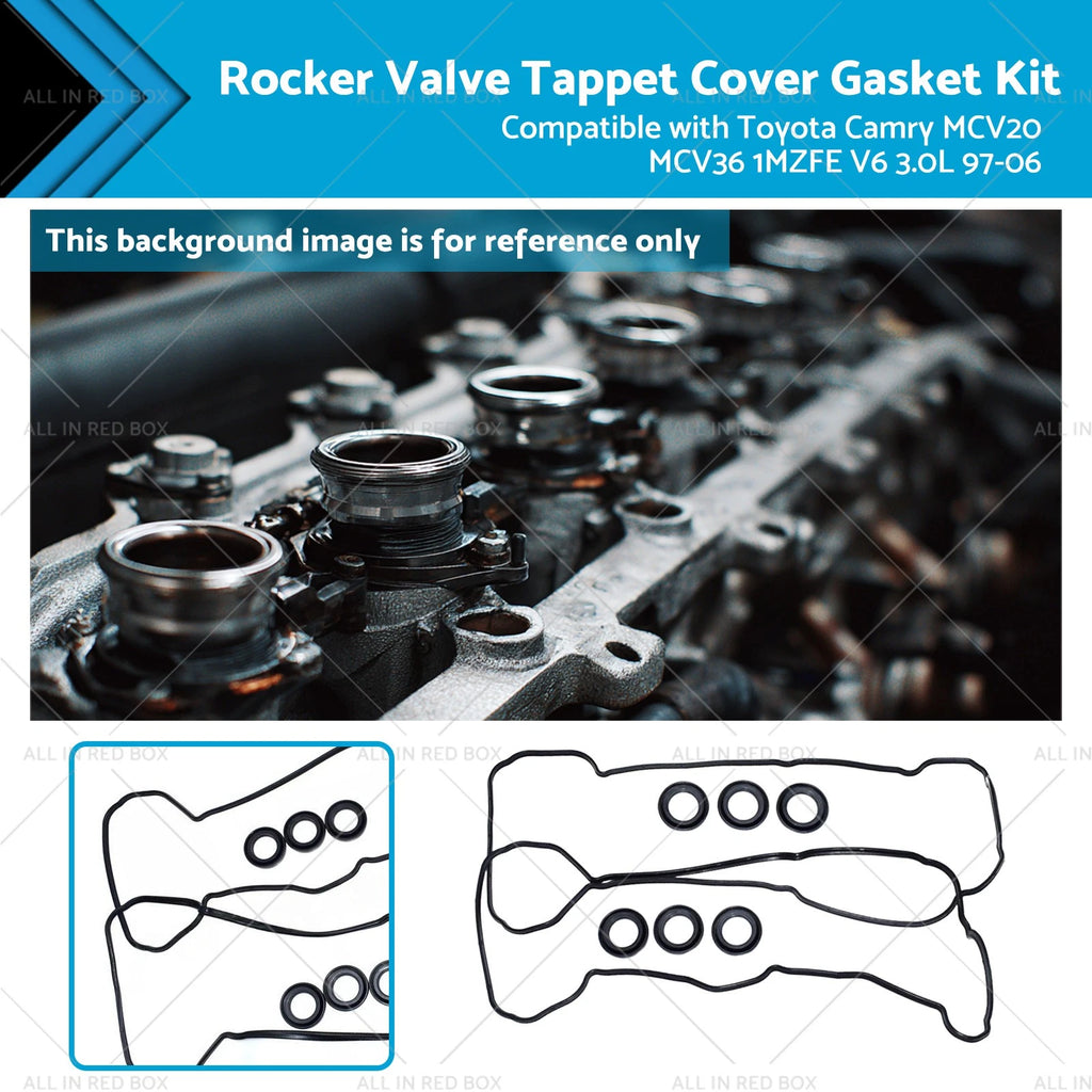 Rocker Valve Cover Gasket Kit for Toyota Camry MCV20/36 V6 3.0L (1997–2006)