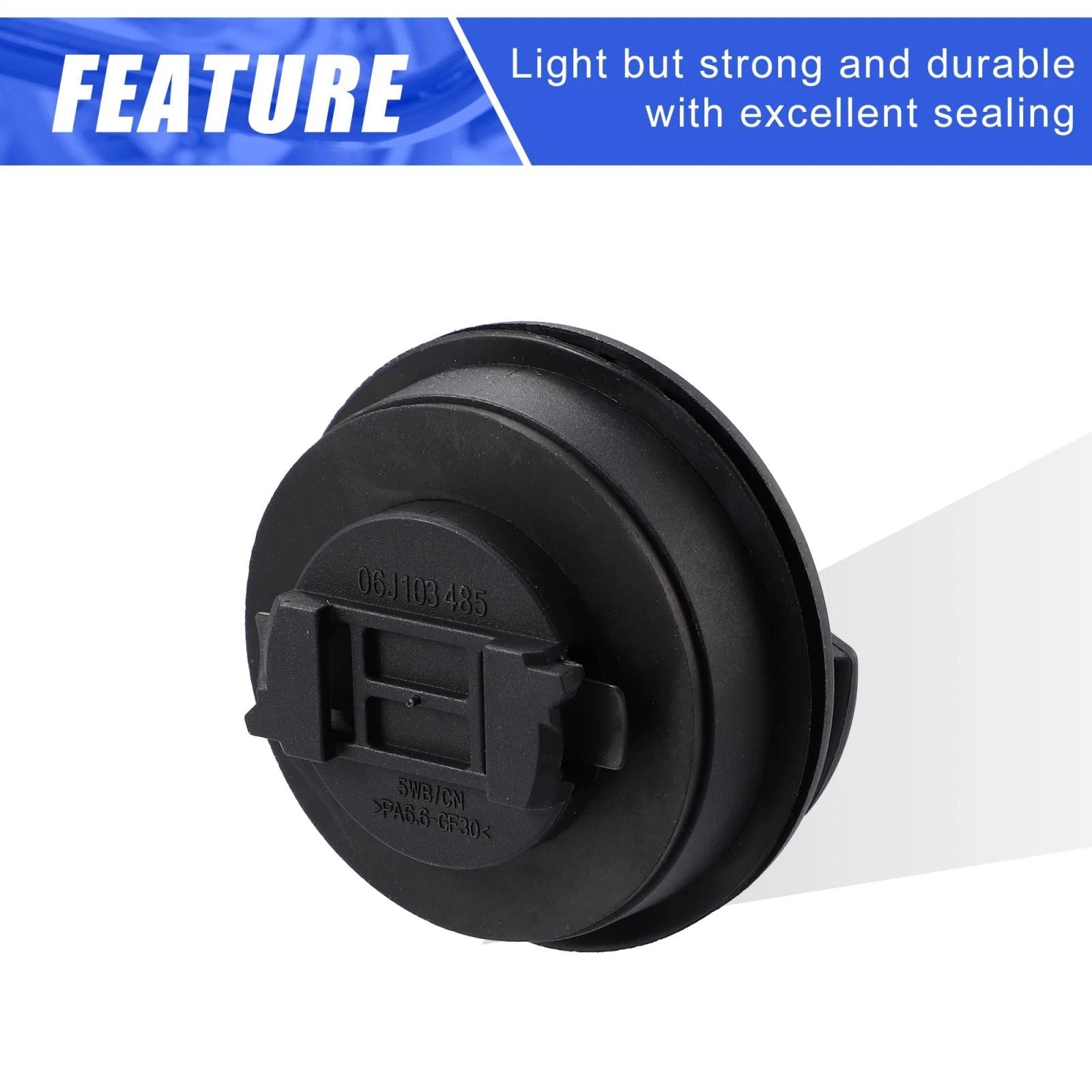 Oil Fuel Tank Cap for Volkswagen Audi (06C103485P)