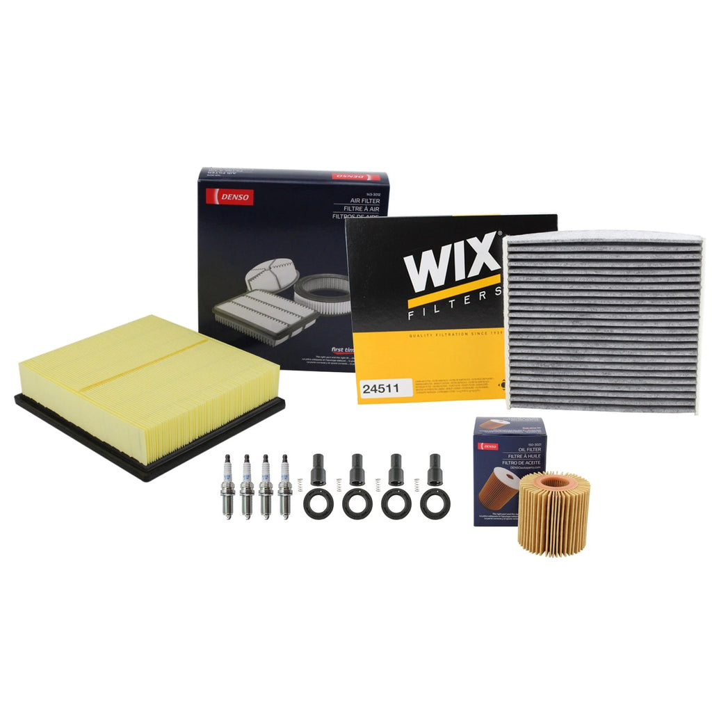 Tune Up Kit with 4 NGK Spark Plugs & Boots for Highlander Sienna