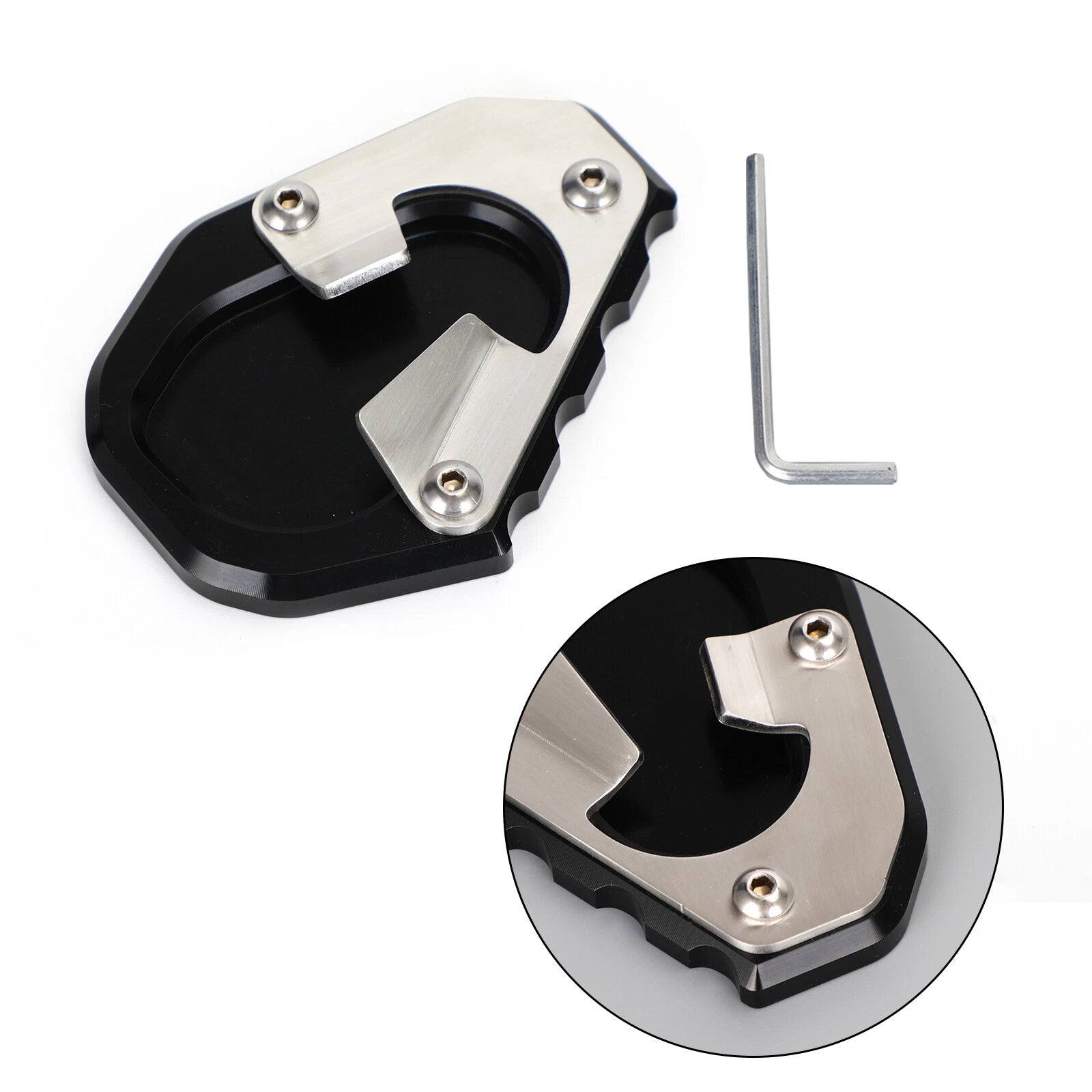 Kickstand Enlarger Plate Pad for Triumph Tiger 900 Rally Pro (2020)