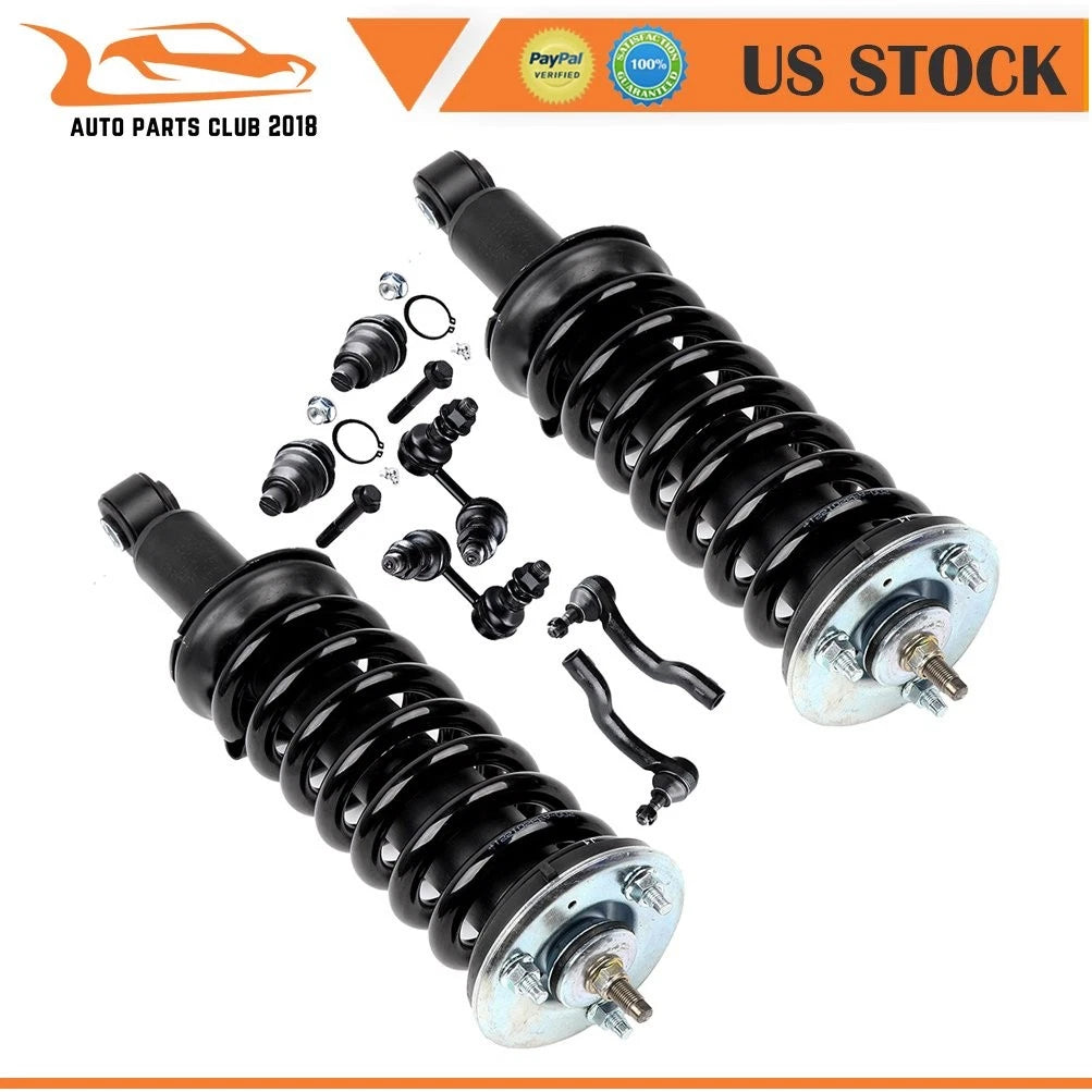 Front Strut Assemblies Suspension Kit for Nissan Pathfinder Xterra (2005–2012)