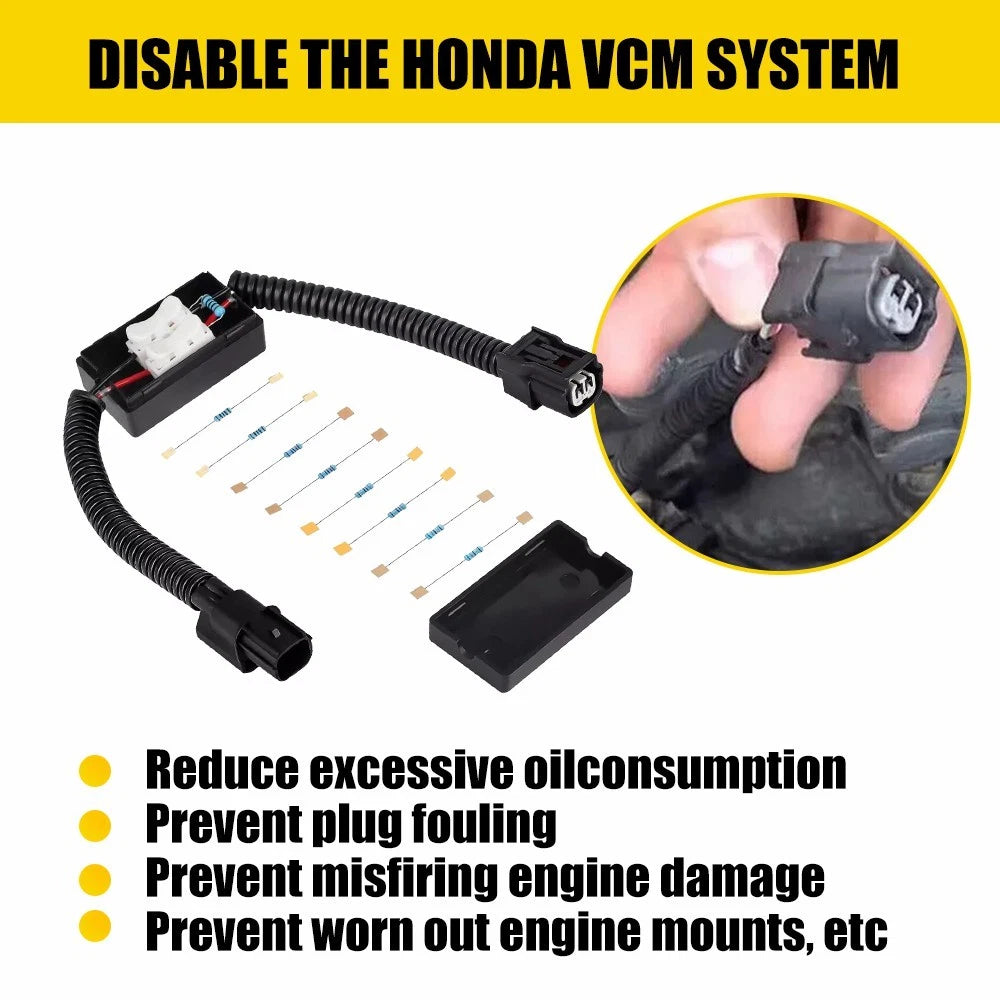 Muzzler VCM Harness Kit for Honda Ridgeline Odyssey Acura Pilot Accord (2006–2021)