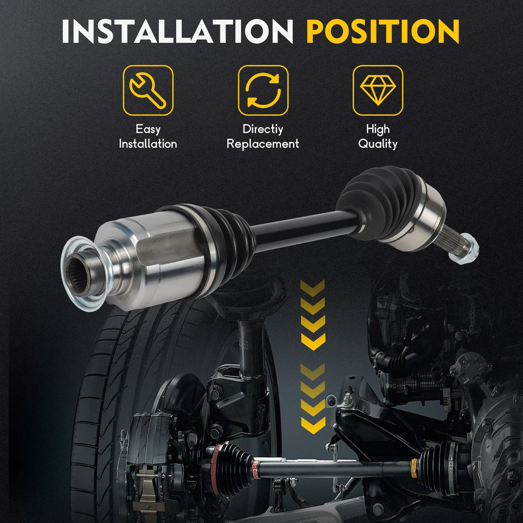 Front Passenger CV Axle Shaft Assembly for Honda Insight (2019–2022)