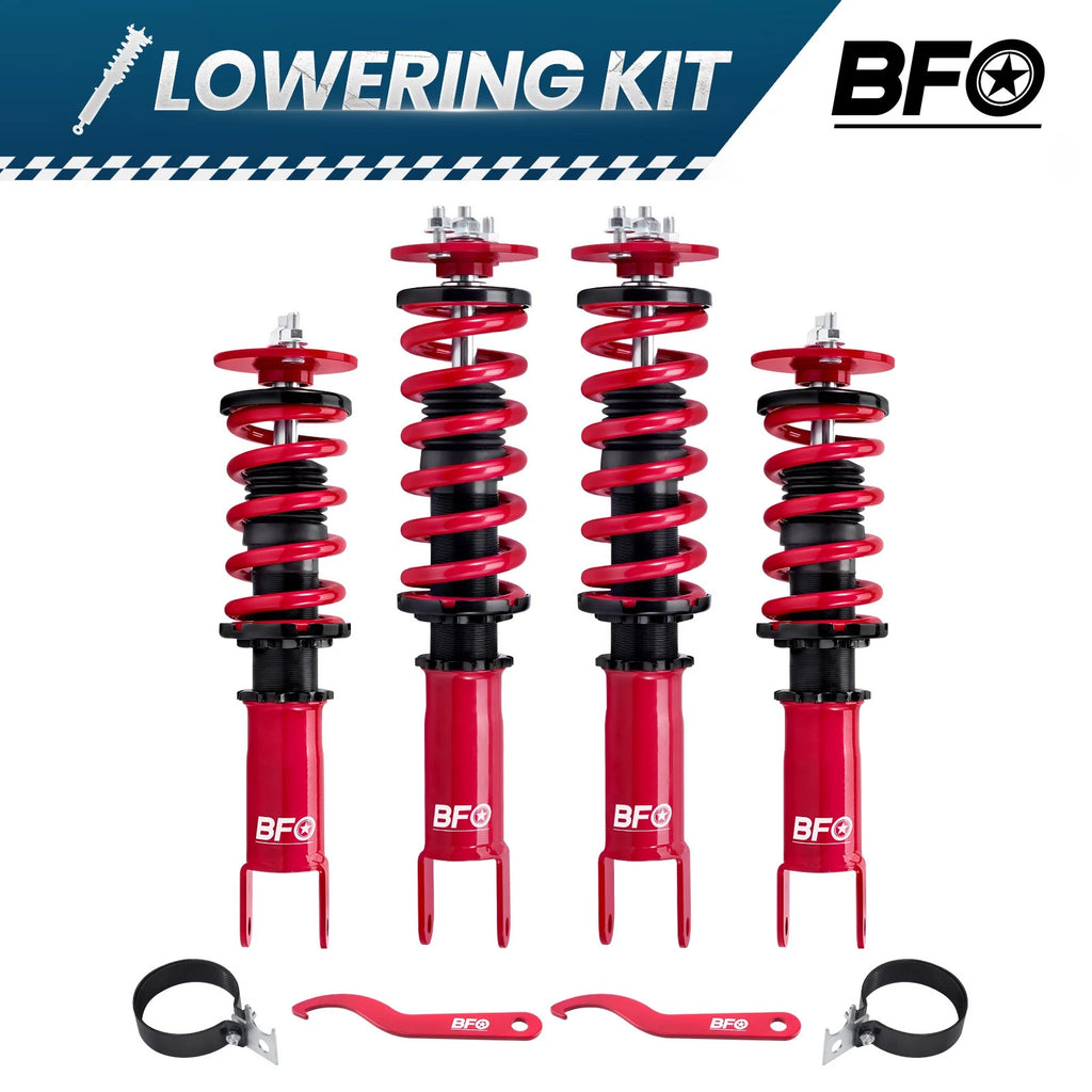 BFO Adjustable Coilovers Shocks Springs Kit for Honda S2000 (2000–2009)
