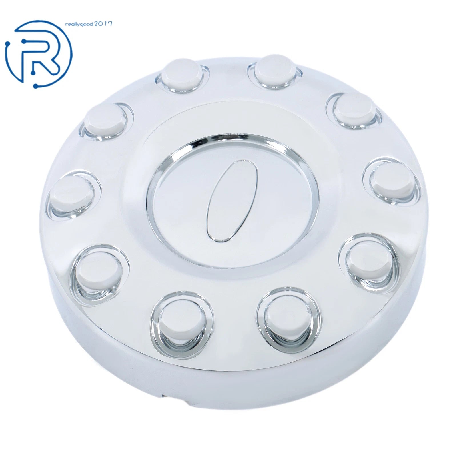 2X Chrome Center Cap for Ford Super Duty F-450 F-550 (2005–2016)