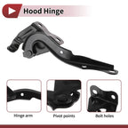 Hood Hinge for Toyota Corolla E150 (2008) Right Side 1 pcs