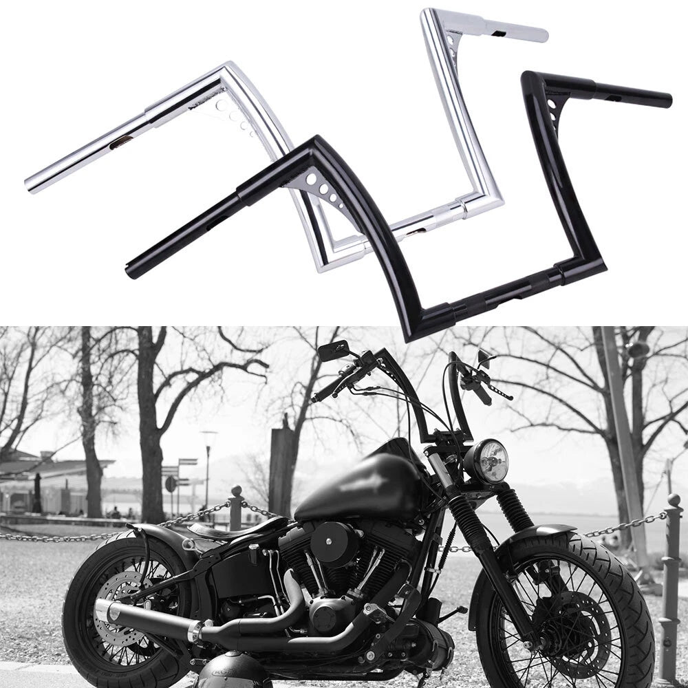 1.25" Fat Bars Ape Hanger Handlebar for Harley Sportster Softail (2004–2023)
