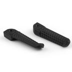 Foot Pegs for Yamaha R6S R1 (1999–2012) Aluminum Black Passenger Rest U8