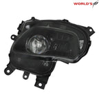 Halogen Projector Black Headlights for Jeep Cherokee (2014–2018)