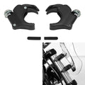 Set of 4 Windscreen Windshield Clamps for Harley Dyna Sportster XL883 1200