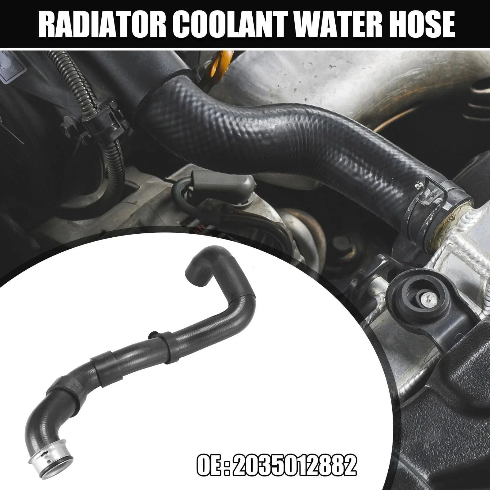 Lower Radiator Coolant Hose for Mercedes-Benz C230 (2002)