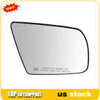 Heated Passenger Side Mirror Glass for Toyota Tundra, Sequoia