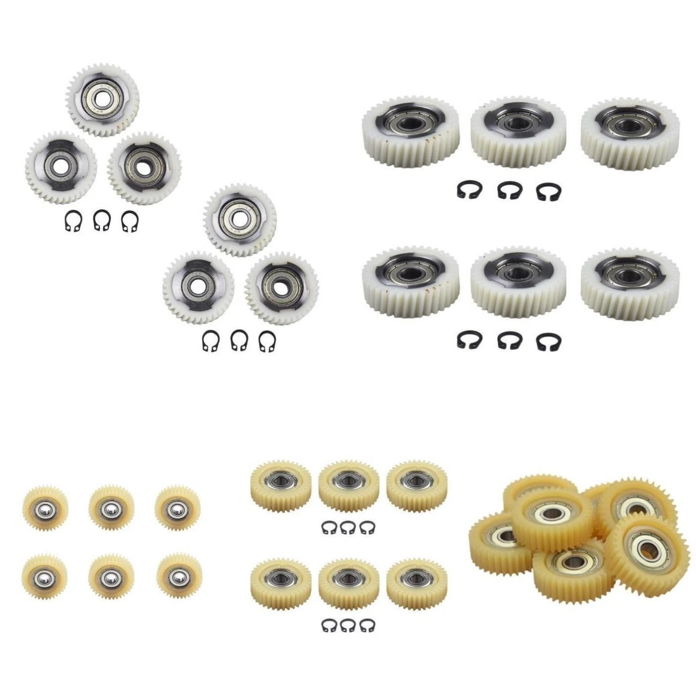 6PCS 36T Gears for EBike Hub Motor (Nylon Steel)