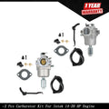 Carburetor Kit 2 Pack for Briggs & Stratton (Various Models)