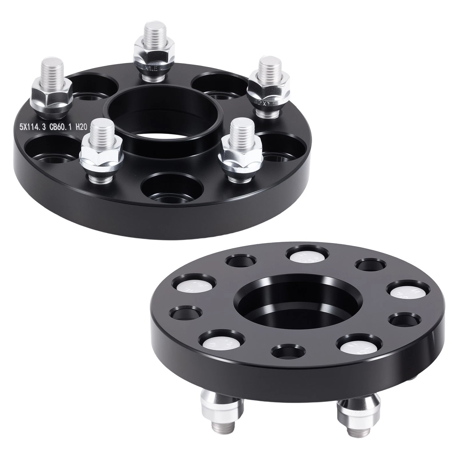20mm Wheel Spacers for Lexus NX200t NX300 NX300h (2014–2021) 5x114.3 M12x1.5