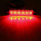 Set of 4 Boat Navigation LED Red Green Stern Lights for Marine Use