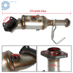 Set of 2 Front Catalytic Converters for Jeep Wrangler (2012-2017)