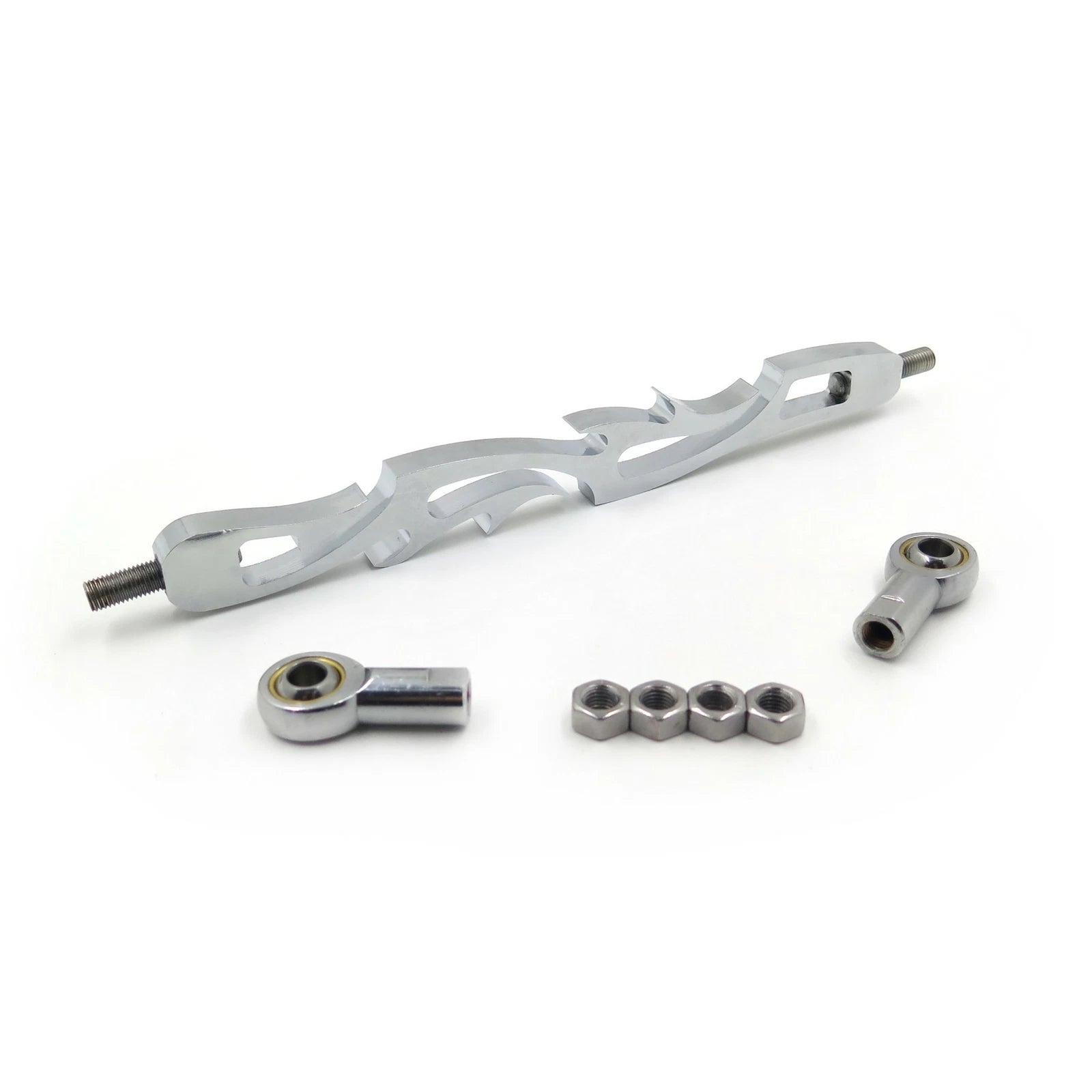Chrome Flame Shift Linkage for Harley Softail Dyna Wide Glide (1984–2023)