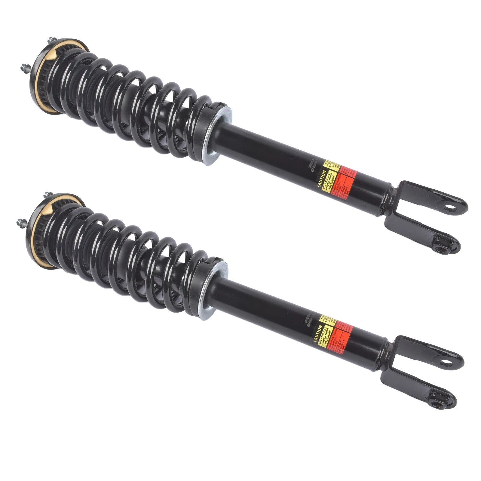 2X Front Shock Struts Assembly with Coil Springs for Jaguar XJ (2010–2019)