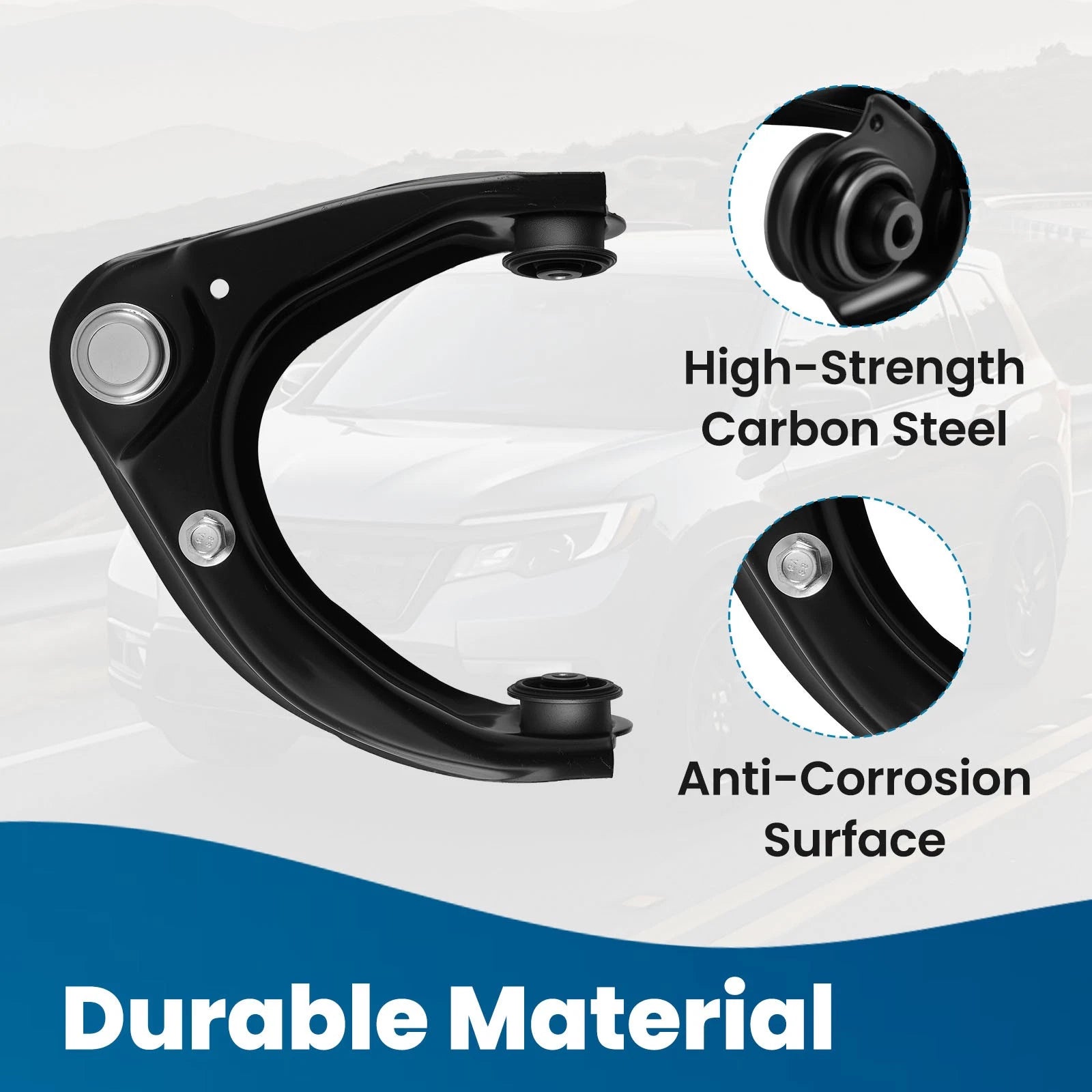 Front Upper Right Control Arm Ball Joint for Ford Fusion MKZ (2006–2012)