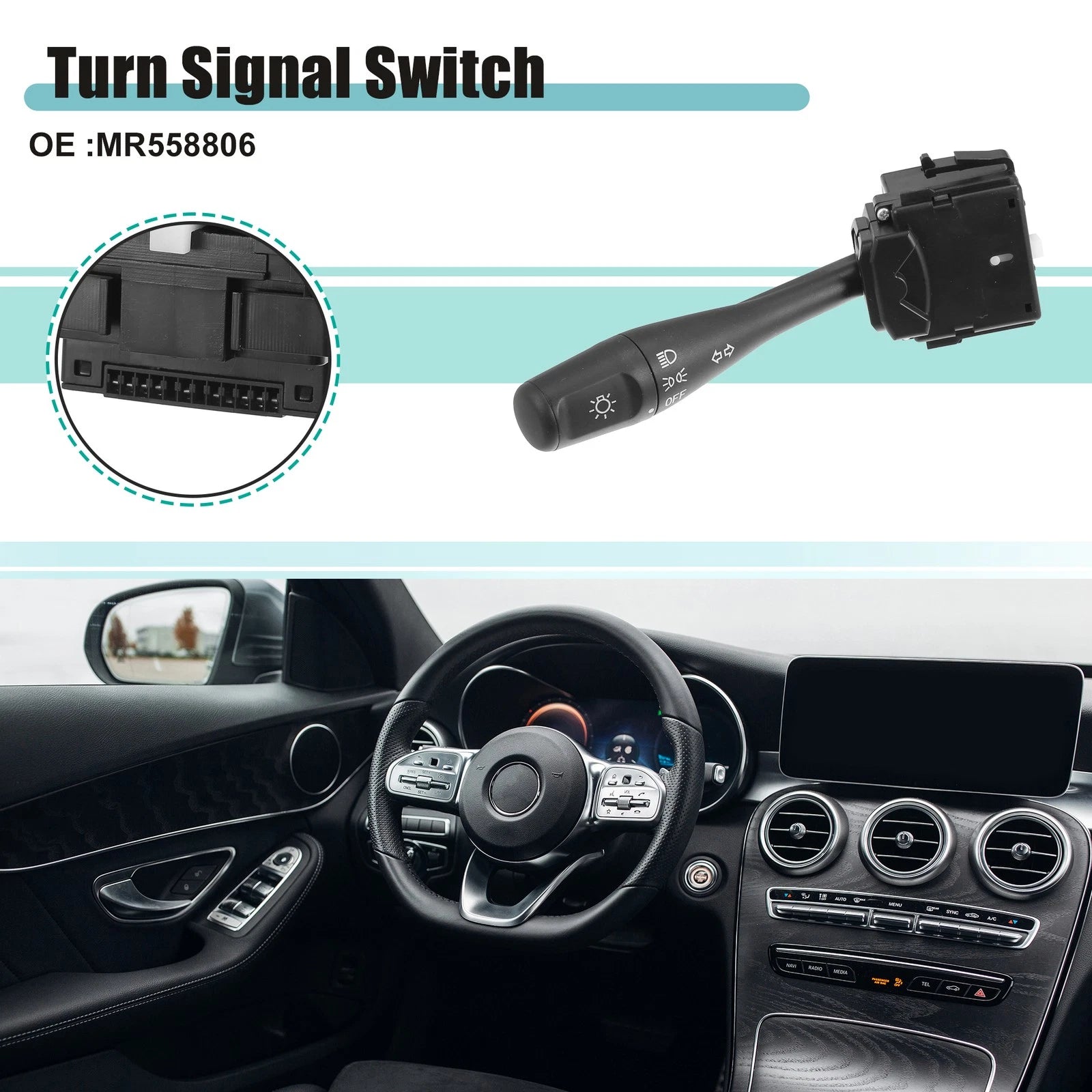 Turn Signal Switch for Chrysler Sebring, Dodge Stratus (2001–2006)