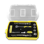 41Pcs Screwdriver Bit Set with Organizer Box for Universal Use