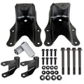 2X Rear Leaf Spring Hanger Bracket and Shackle Kit for Ford F-150