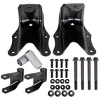 2X Rear Leaf Spring Hanger Bracket and Shackle Kit for Ford F-150