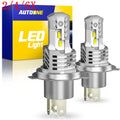 2X H4 9003 LED Headlight Bulbs for Hi Low Beam Conversion Kit (6000K)