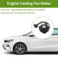 Radiator Fan Motor for Honda CR-V (2006-2011) 1 x Motor