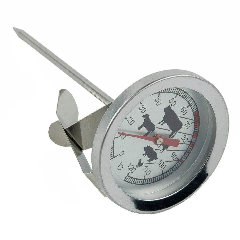 Set of 4 Heat-resistant Stainless Steel Thermometers for Baking