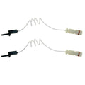 2X Front Disc Brake Pad Wear Sensors for MB W463 G500 G55 AMG (1990–2023)