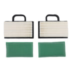 2pcs Air Filter Set 499486S 698754 with Pre Cleaner 273638S for HP Engines